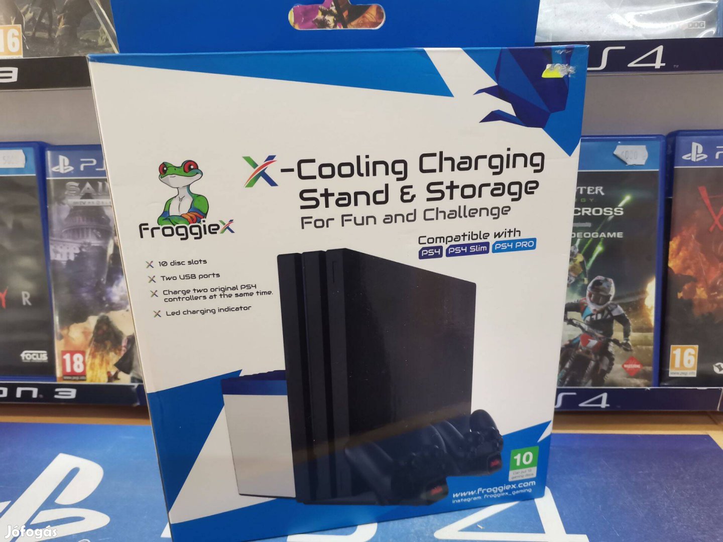 Froggie x playstation 4 cooler stand