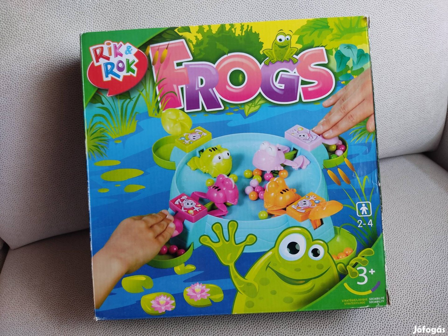 Frogs hami golyós ügyességi társasjáték 