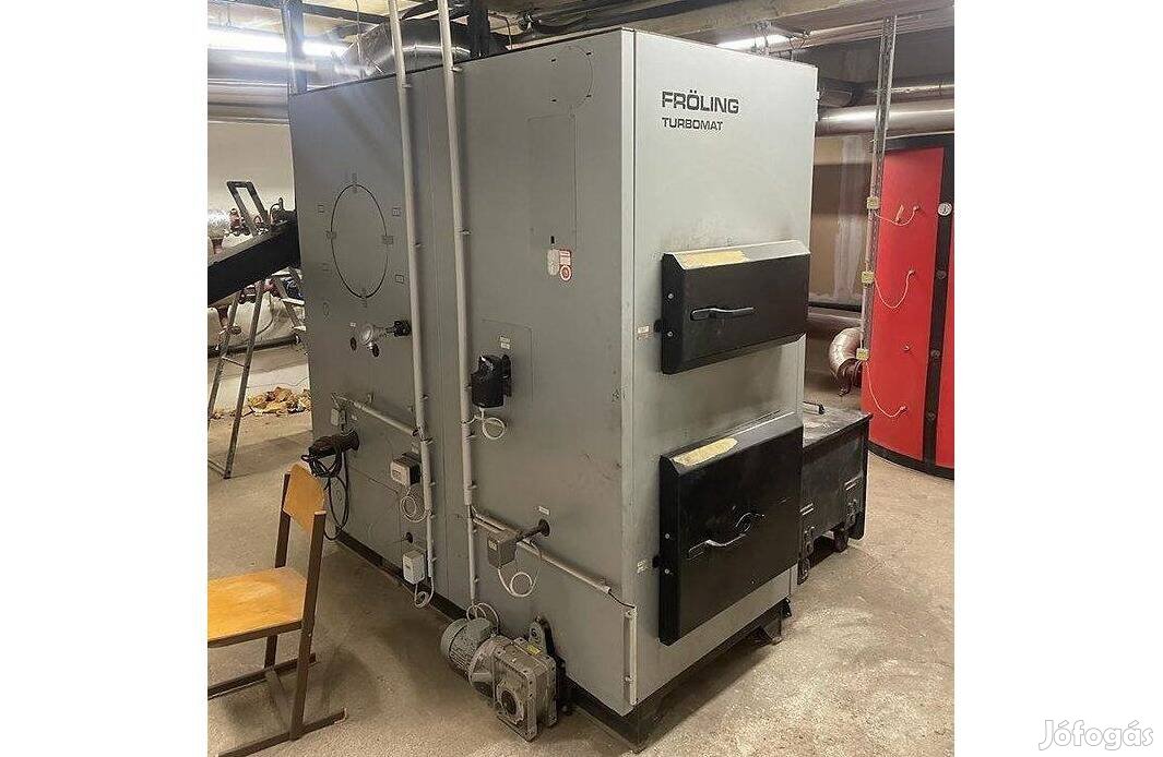 Fröling Turbomat 320 kW faaprítékos kazán