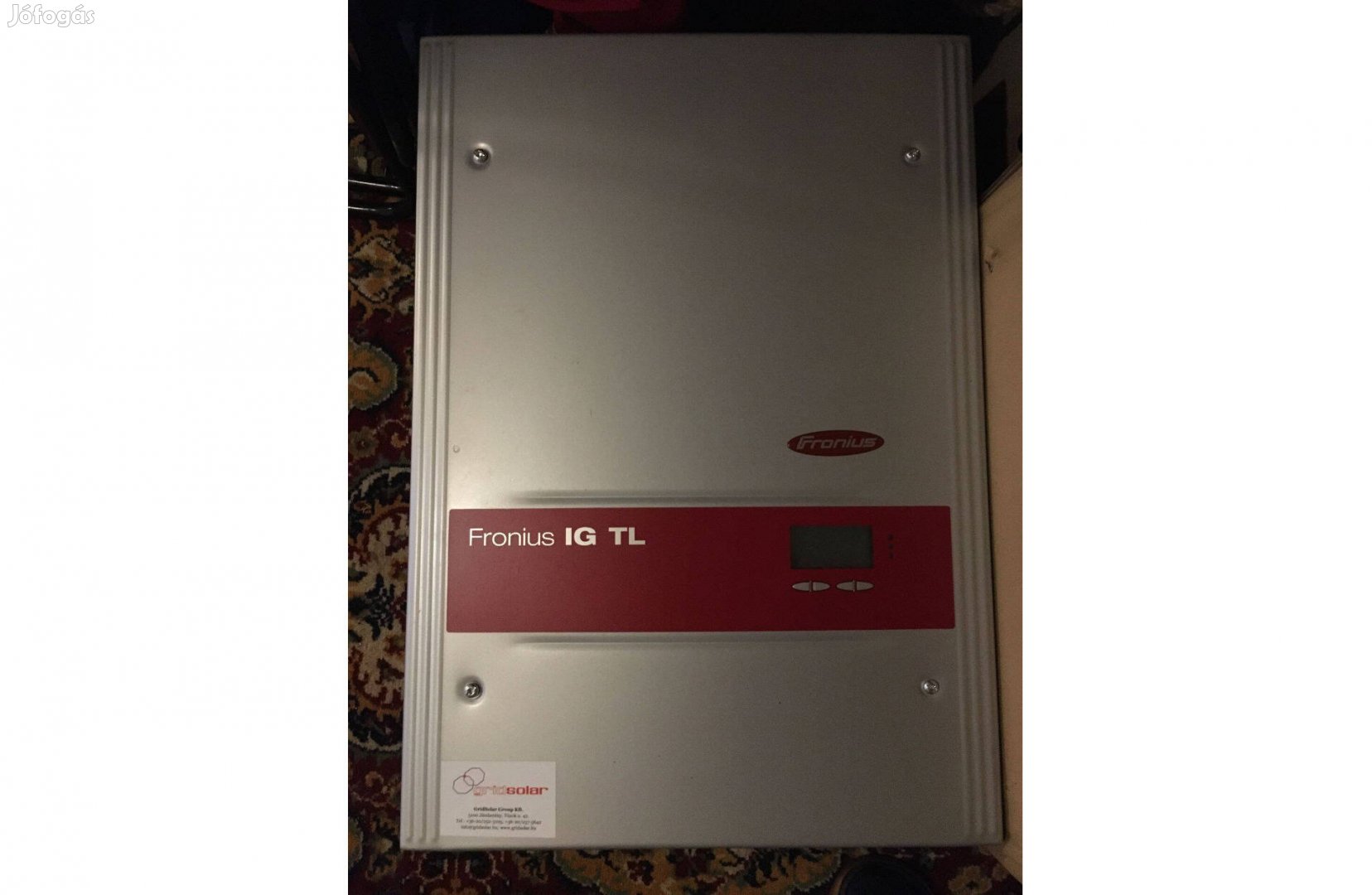 Fronius IG TL 3.6 Inverter napelemhez