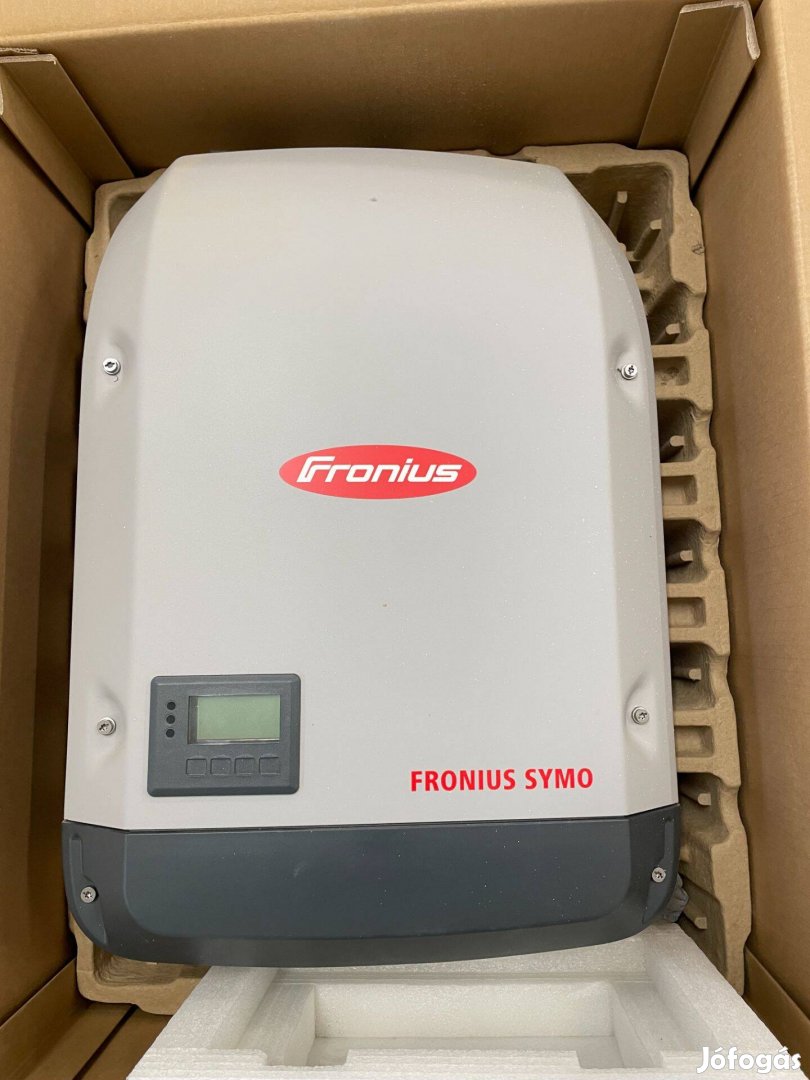 Fronius Symo 5kW használt inverter, kifogástalan állapot