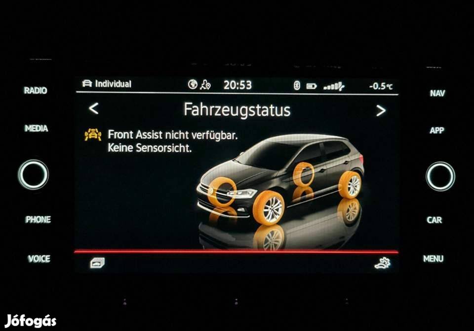 Front Assist hiba javítása Skoda/VW/ Audi - 0267 hibakód