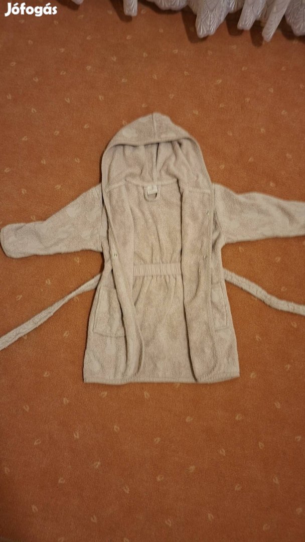 Frottír köntösfürdőköpeny 3-4 éves kor