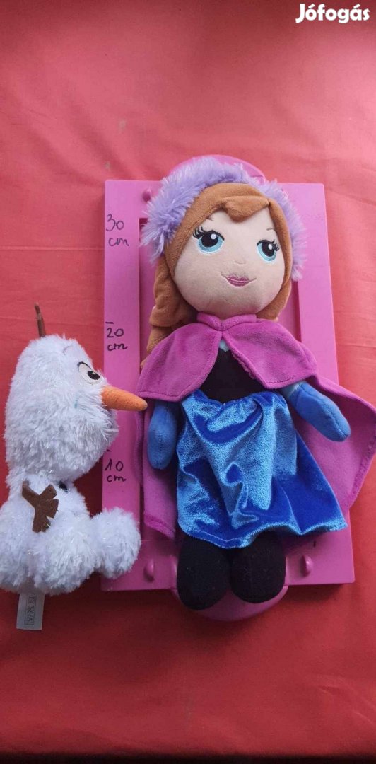 Frozen Jégvarázs Anna és Olaf plüss figura