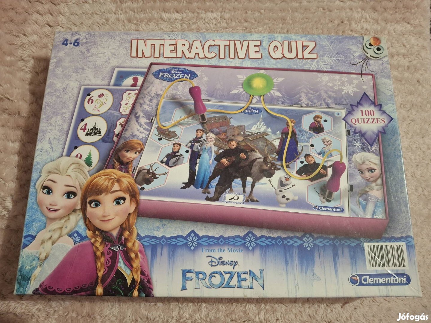 FrozenJégvarázs interaktív quiz