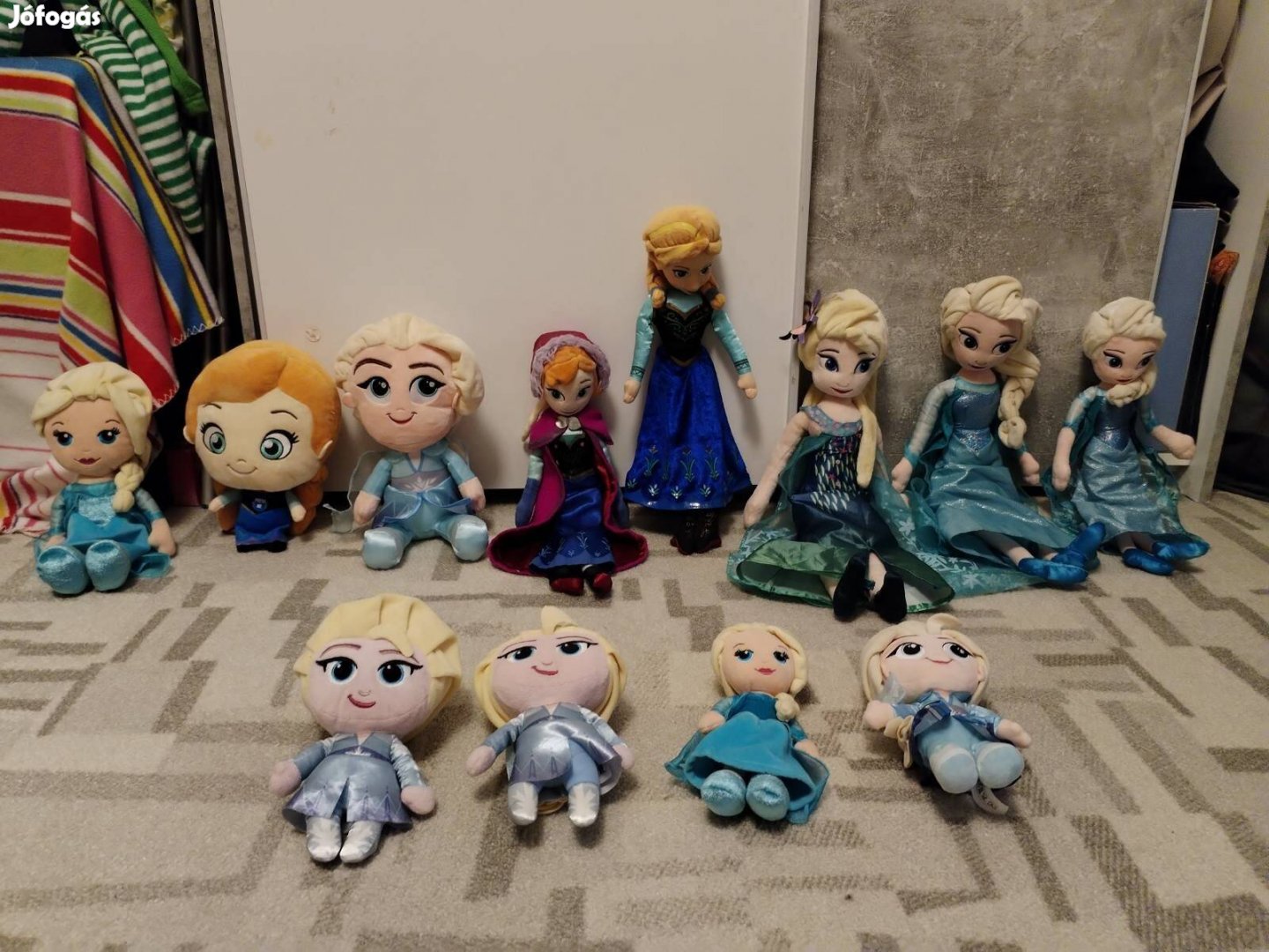 Frozen jégvarázs anna elsa plüss 50 45 cm