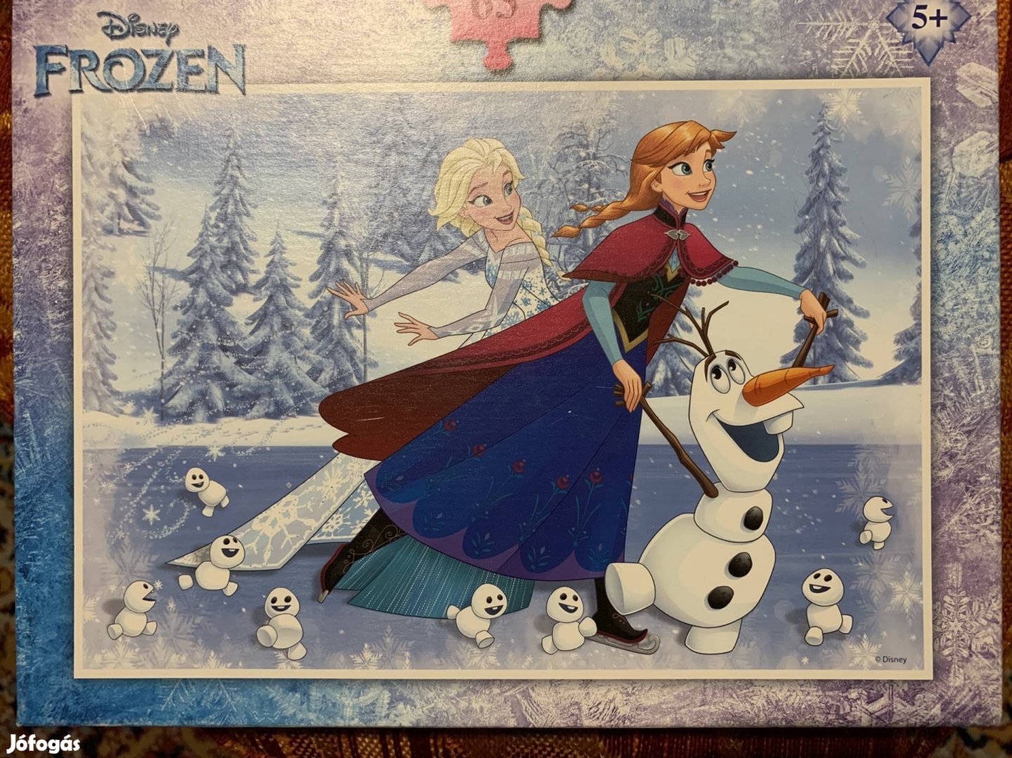 Frozen puzzle 5+ és ajándékba egy másik Frozen II.