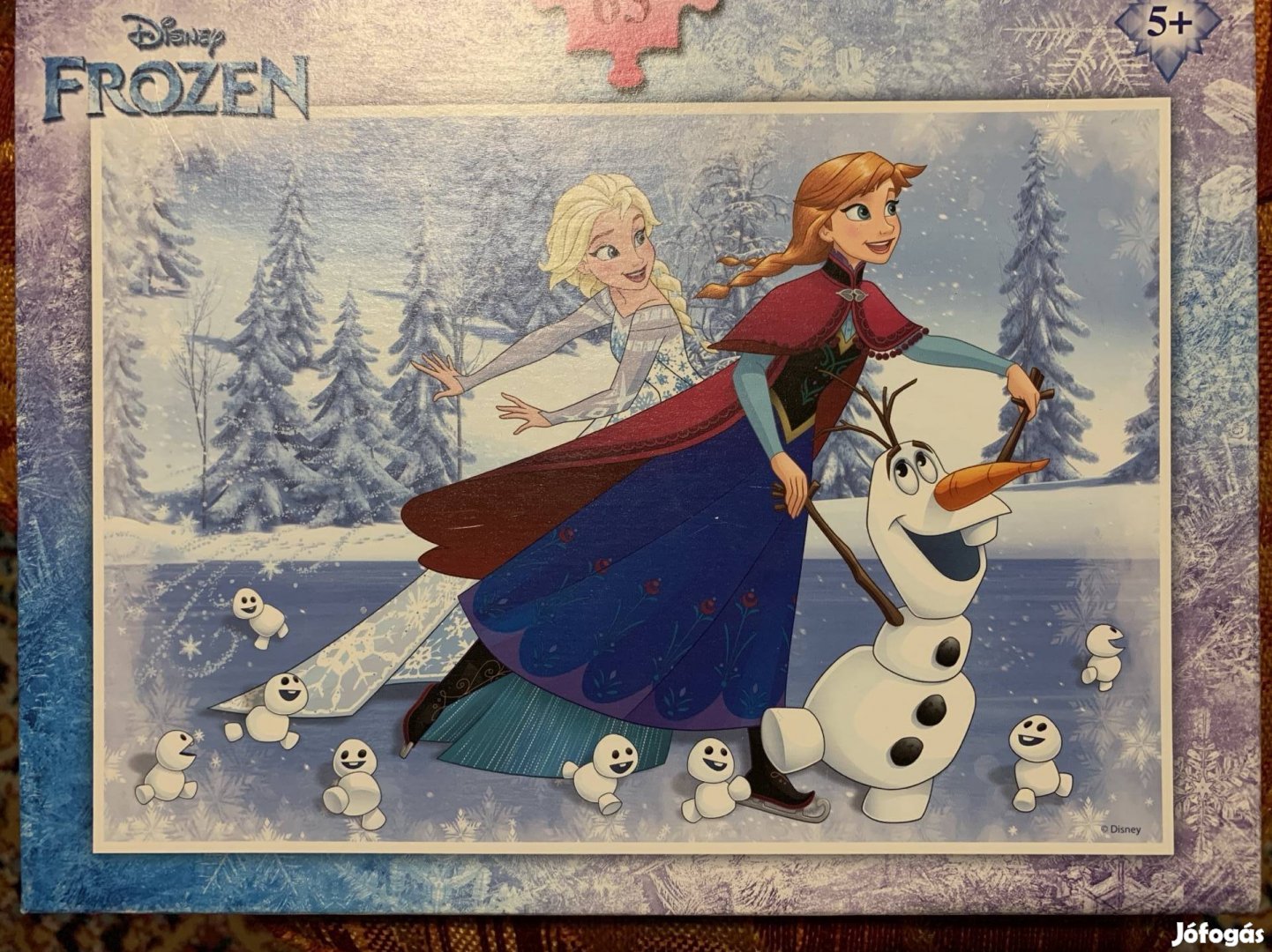 Frozen puzzle 5+ és ajándékba egy másik Frozen Ii.