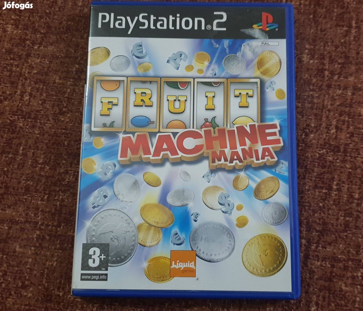 Fruit Machine Mania Playstation 2 eredeti lemez ( 2500 Ft )