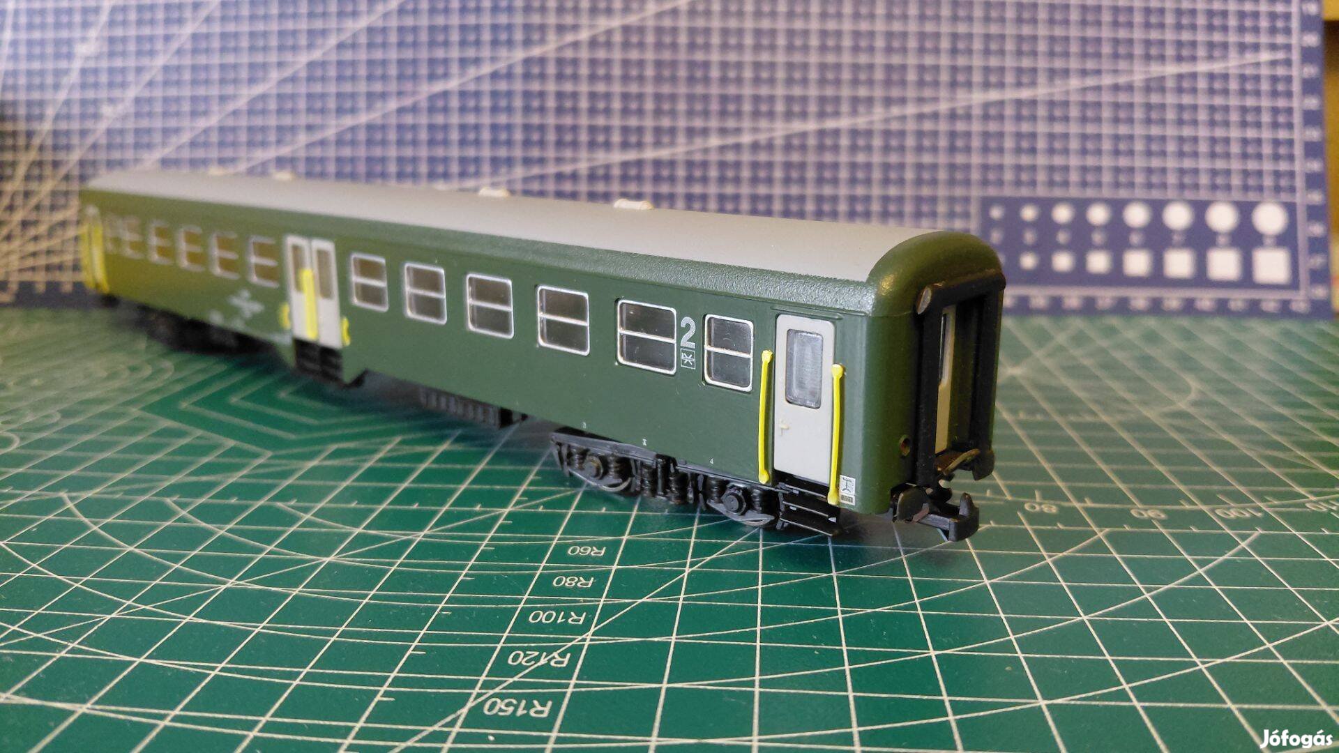 Fuggerth MÁV Bhv személykocsi H0