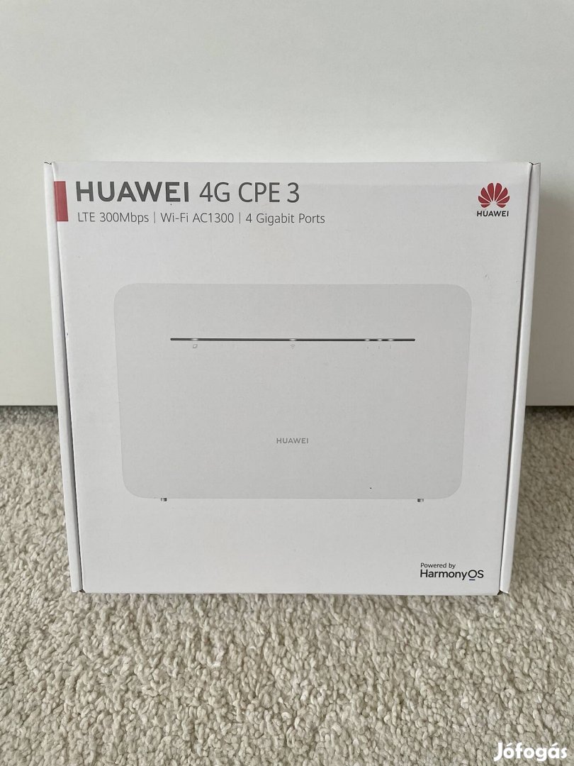 Független Huawei 4G CPE 3 otthoni sim kártyás wifi router + antenna 