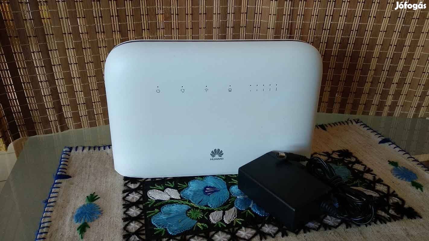 Független Huawei B715s-23c CAT9 4G+ SIM kártyás router VoIP (25)