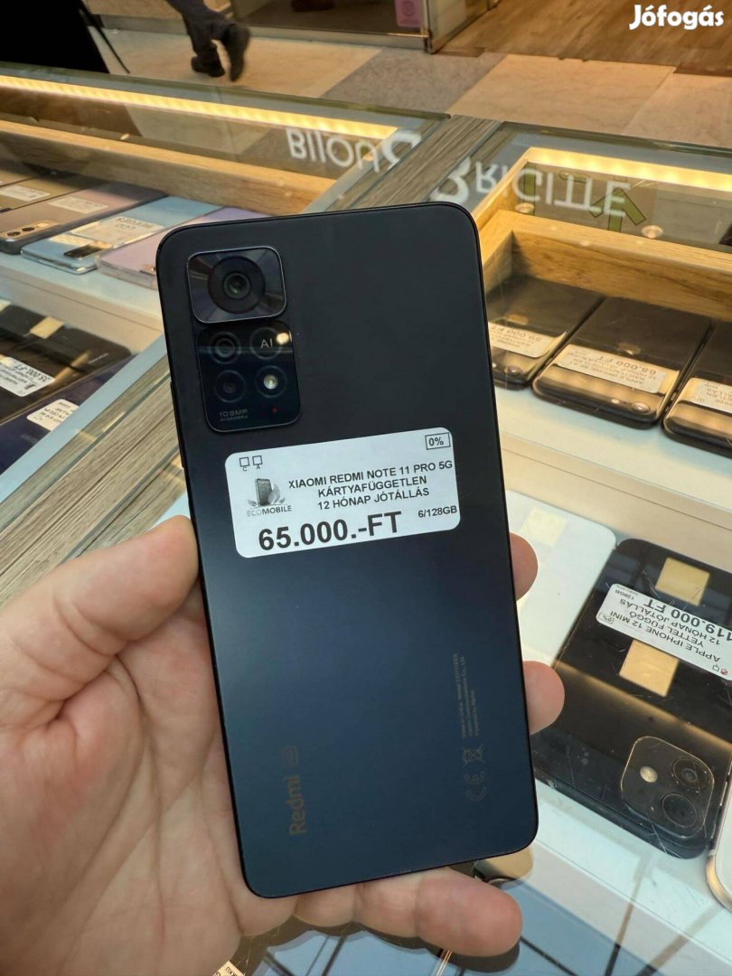 Független Redmi Note 11 Pro 128GB Jótállással