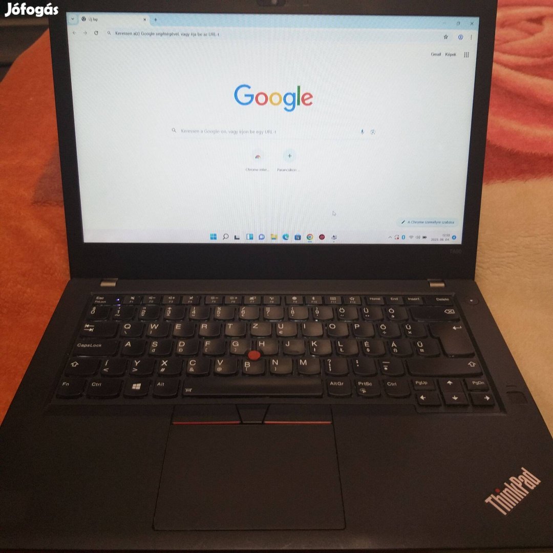 Függőben!Lenovo T480 laptop 8350U i5 processzor új 8gb memória