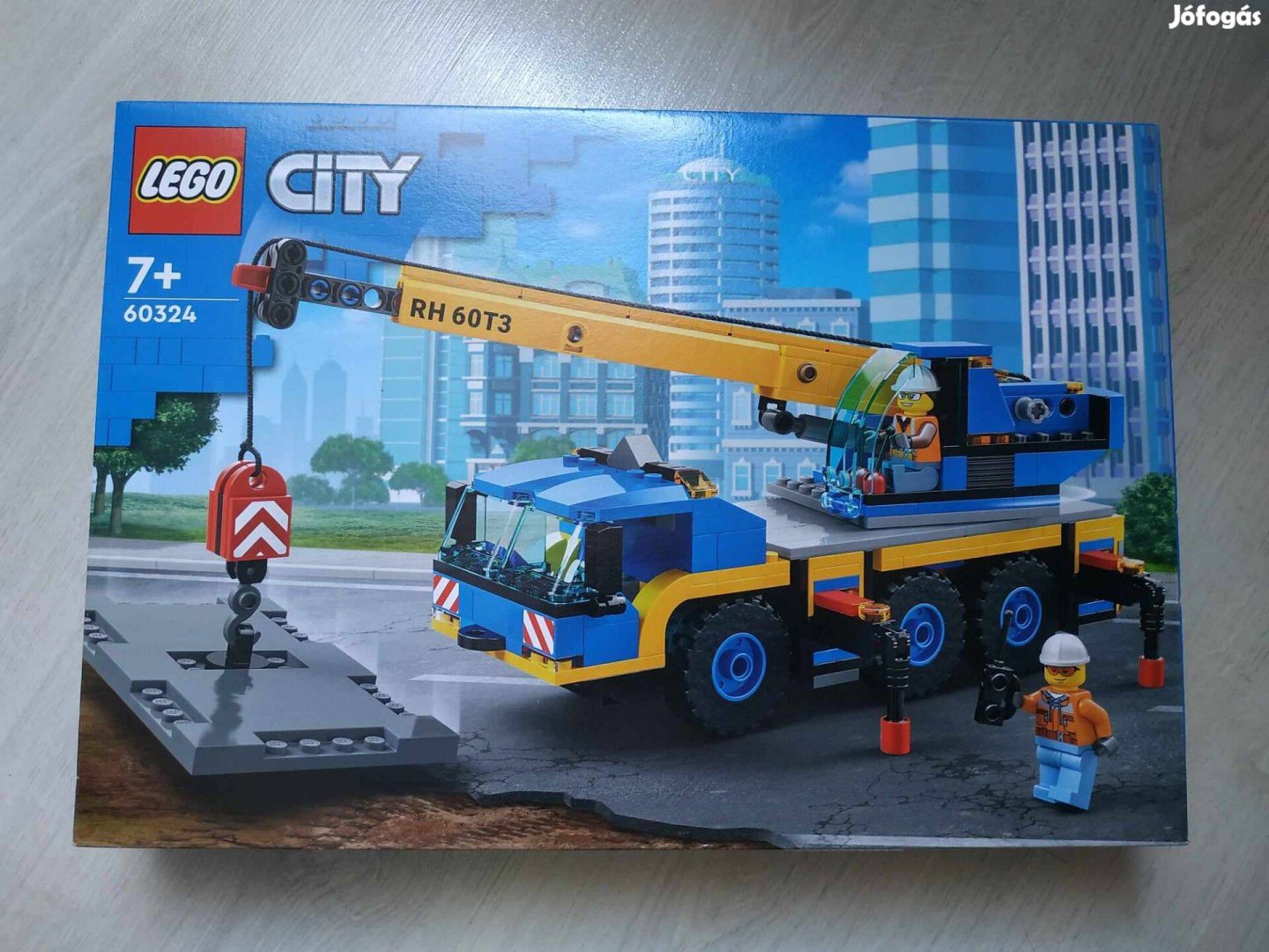 Függőben! Új, bontatlan LEGO 60324 Önjáró daru készlet eladó