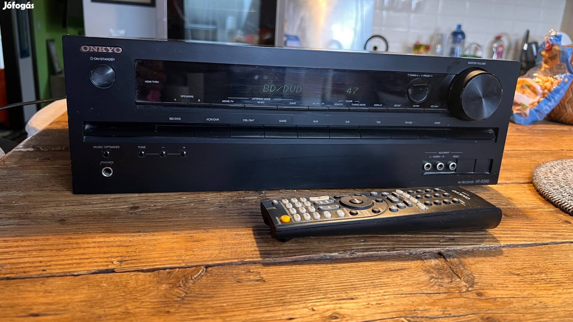 Függőben!!!! Onkyo HT-R390 házimozi erősítő hibás