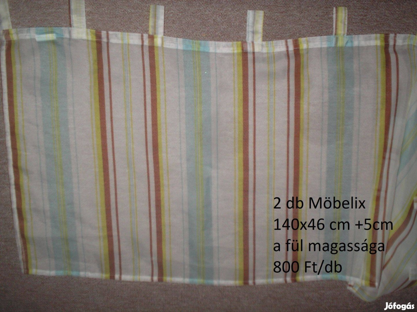 Függöny 140x46 cm