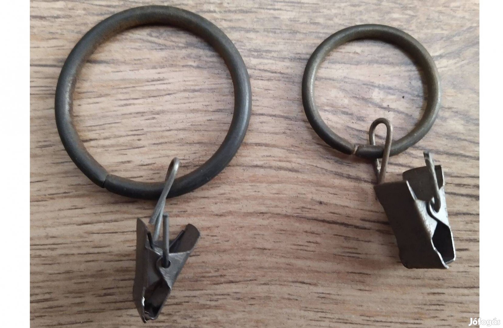 Függönykarika csipesszel 45 db