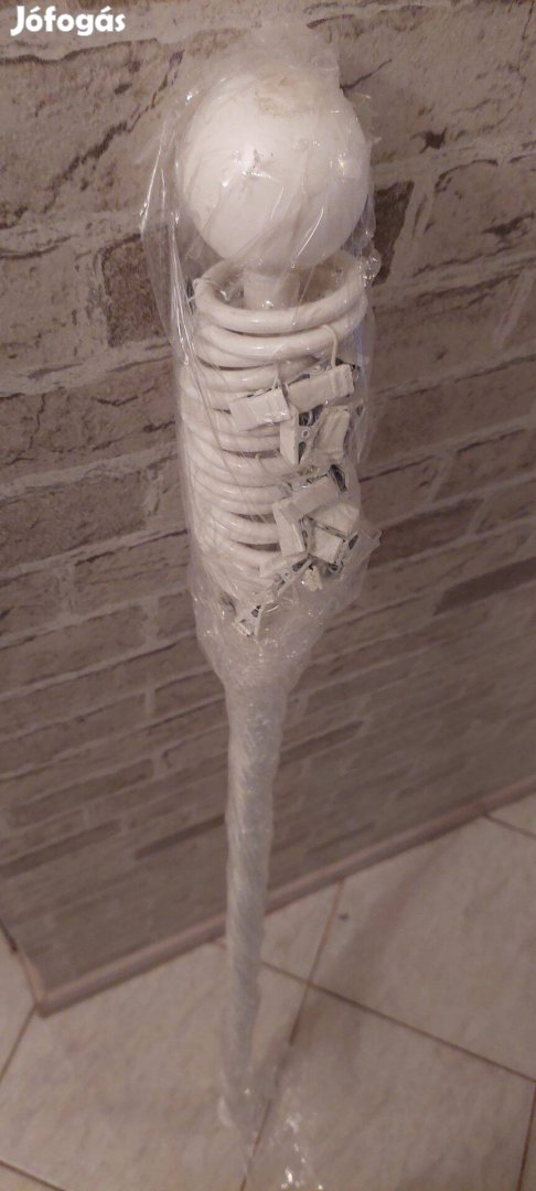 Függönytartó rúd, karikával,csipesszel eladó