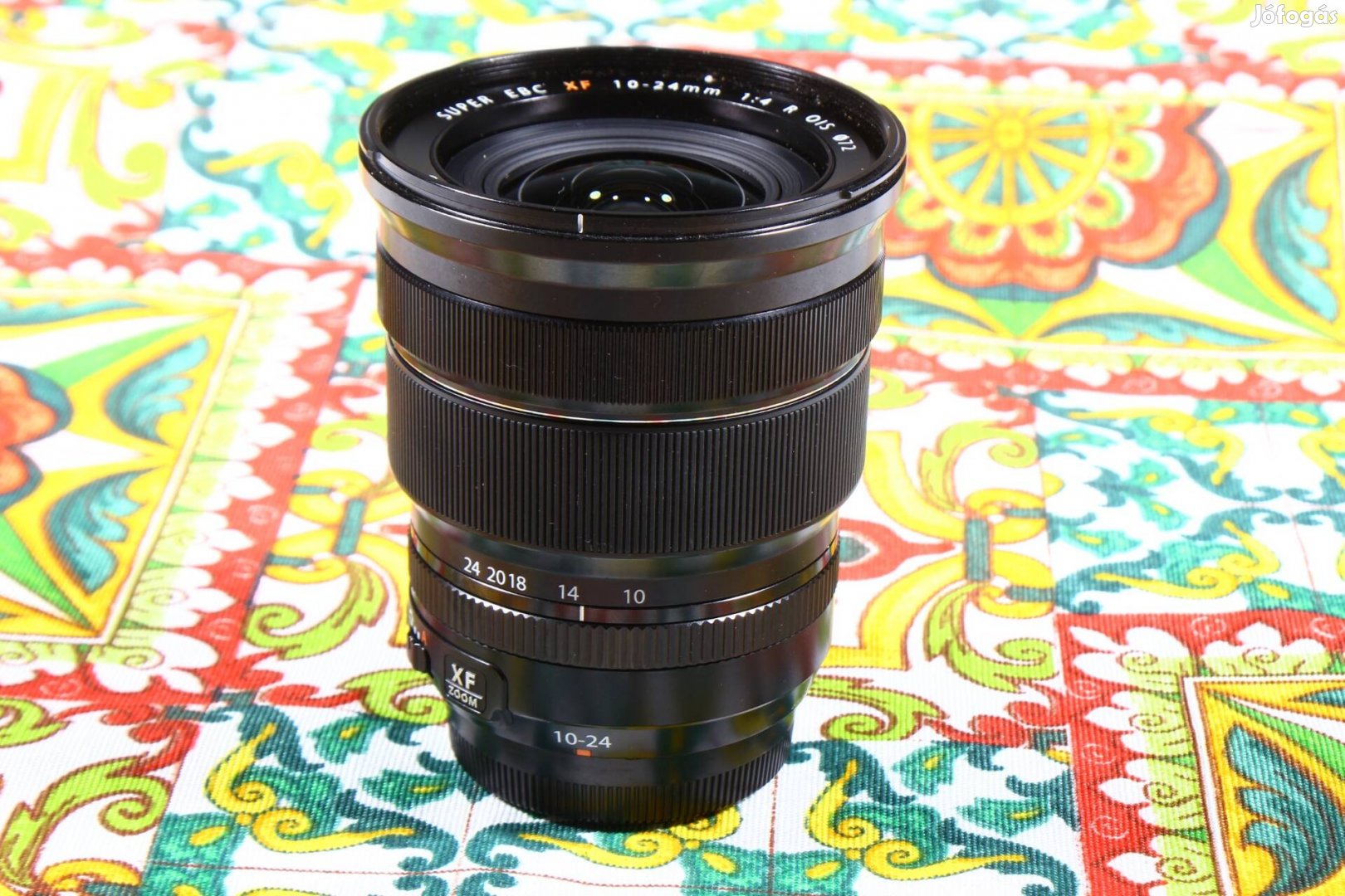 Fuji 10-24mm OIS f4 R Fujinon Fujifilm X EBC xf objektív 