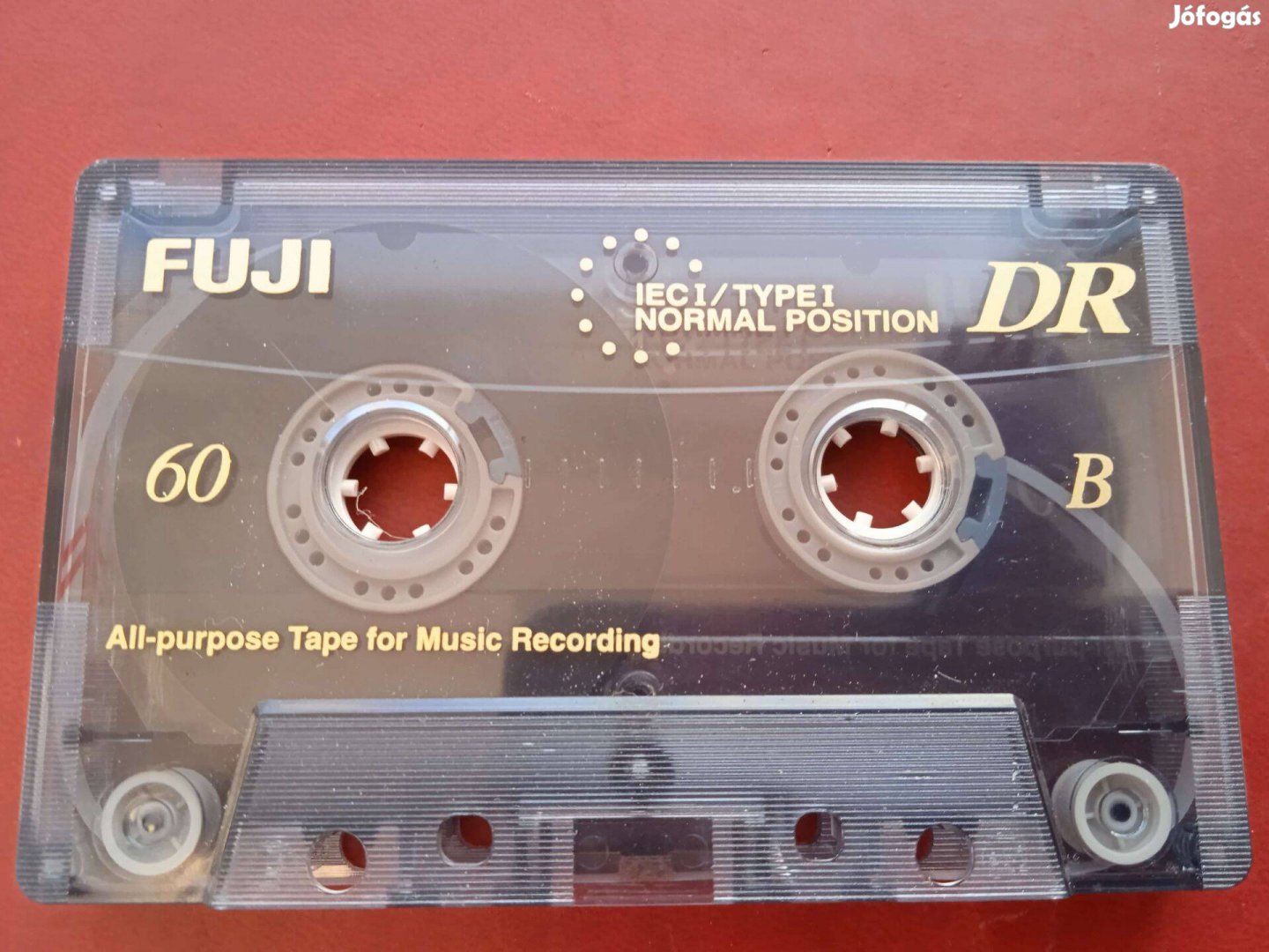 Fuji DR 60 retro audio kazetta , borító papír nélkül , All-purpose