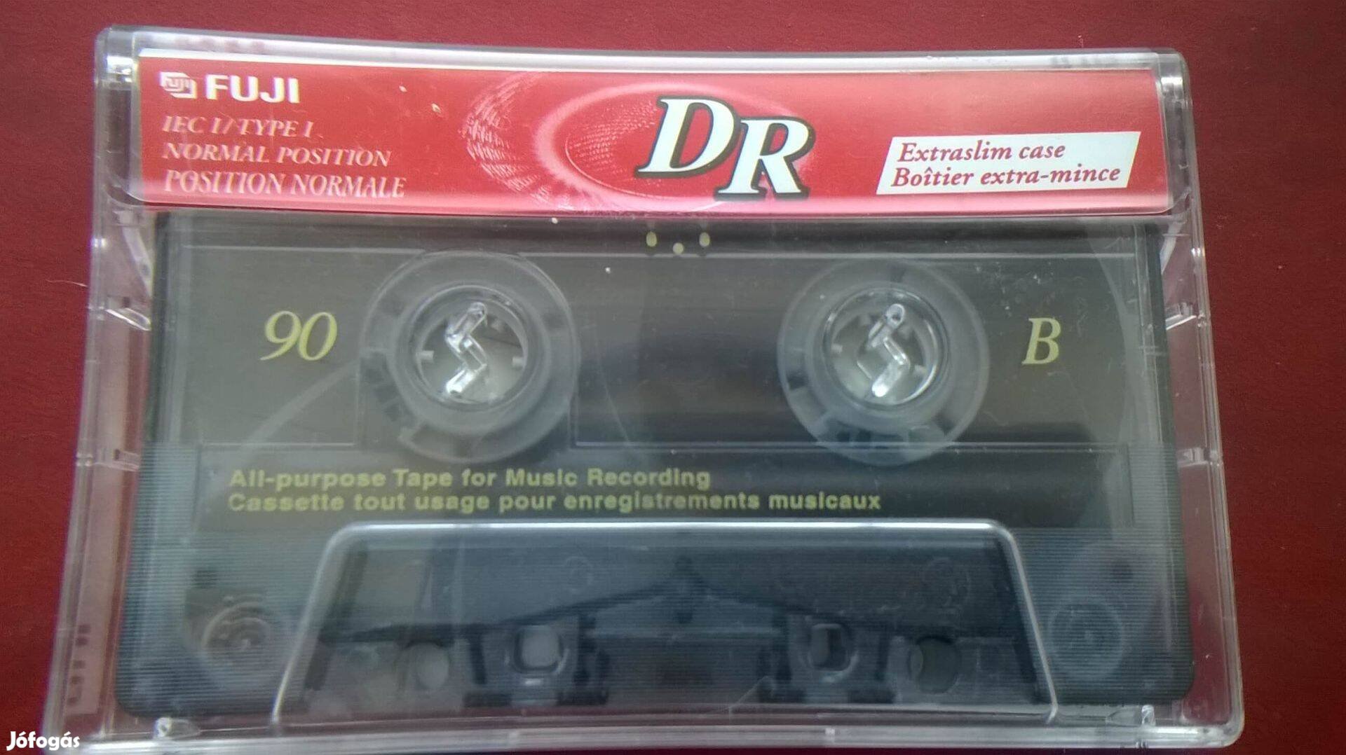 Fuji DR 90 retro hang kazetta , gyűjtői állapot