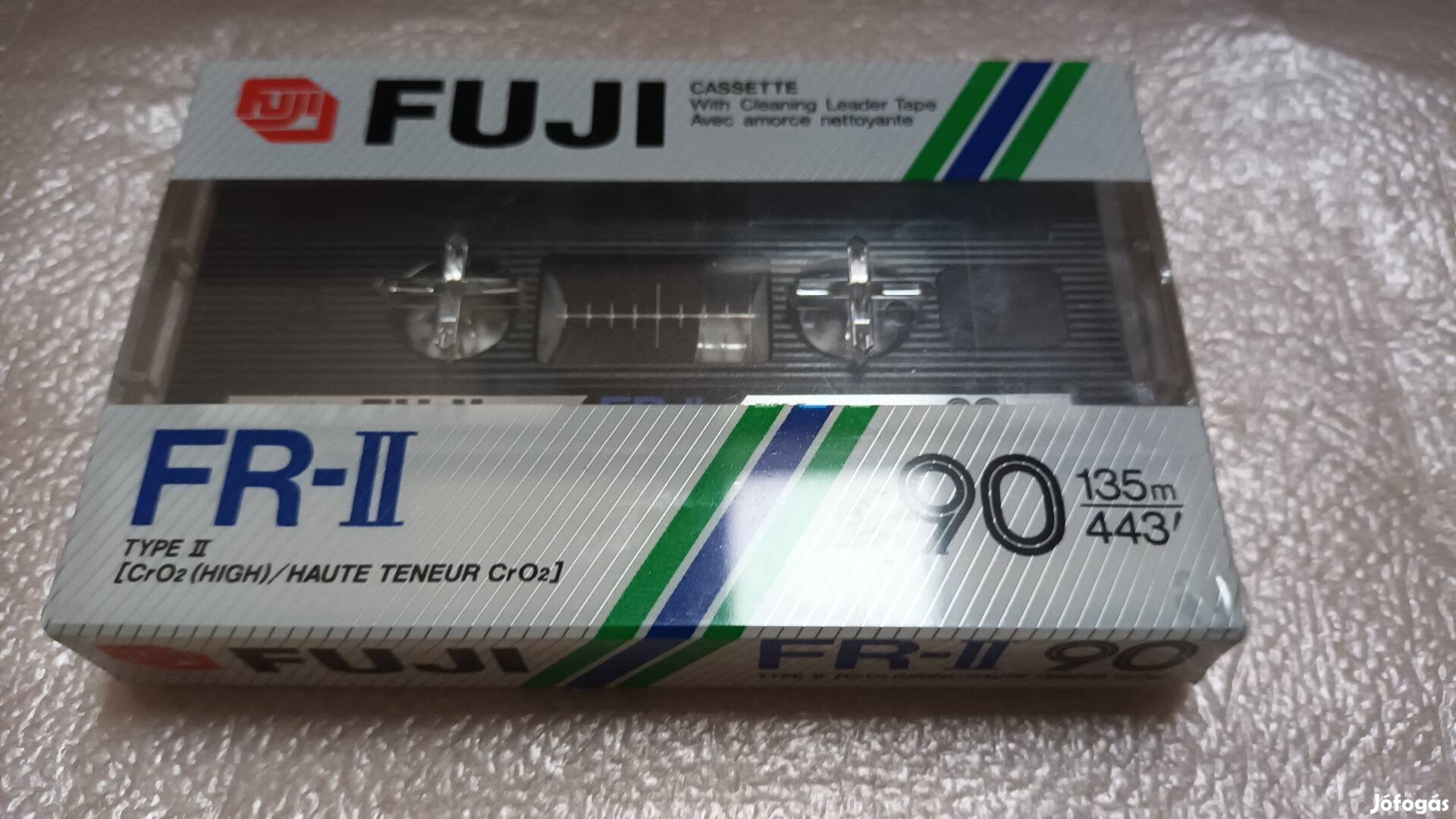 Fuji FR-II 90 chrome kazetta