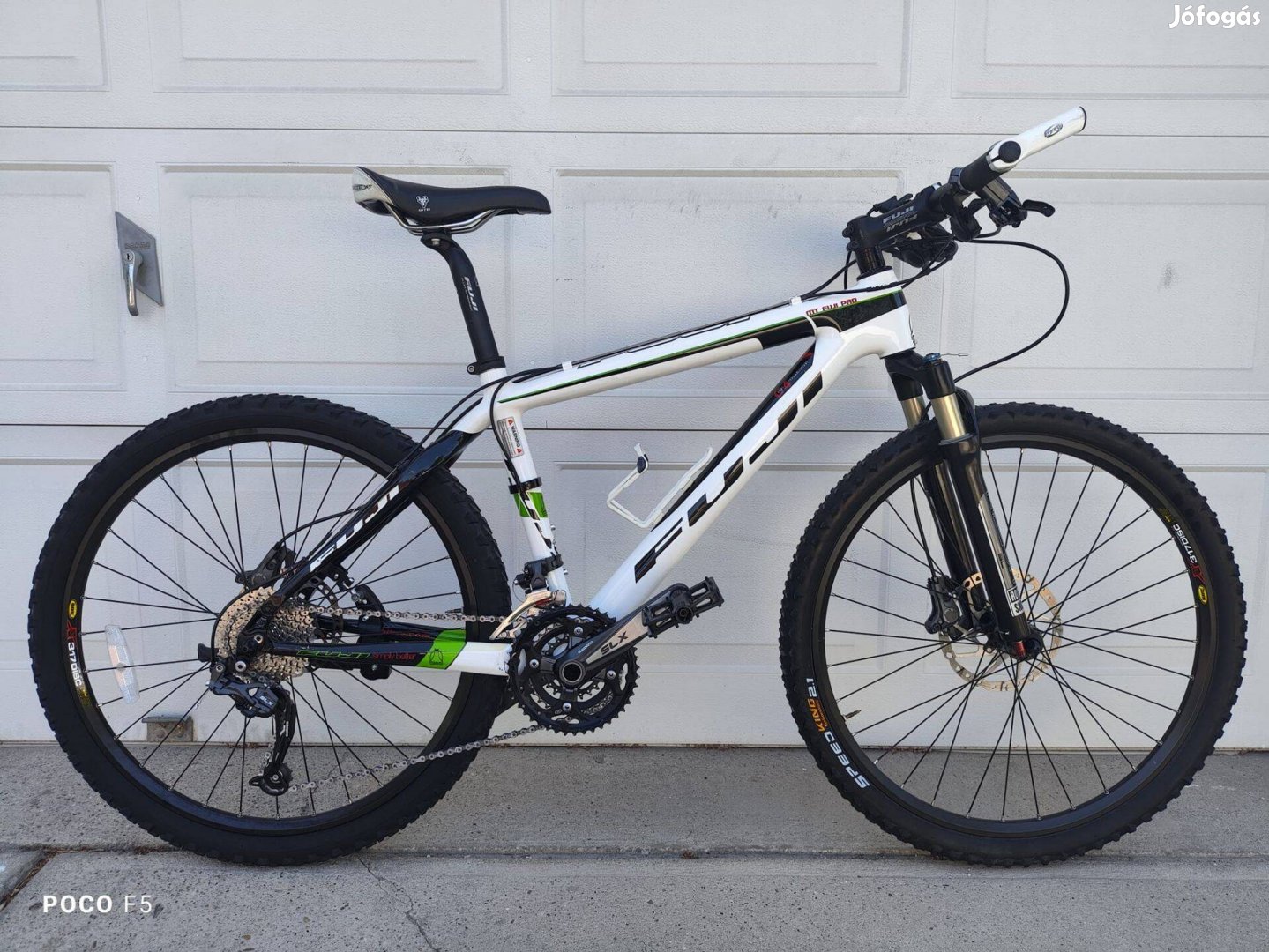 Fuji MT Pro Full Carbon,Full Extra,Full Shimano Deore SLX, Karcmentes!