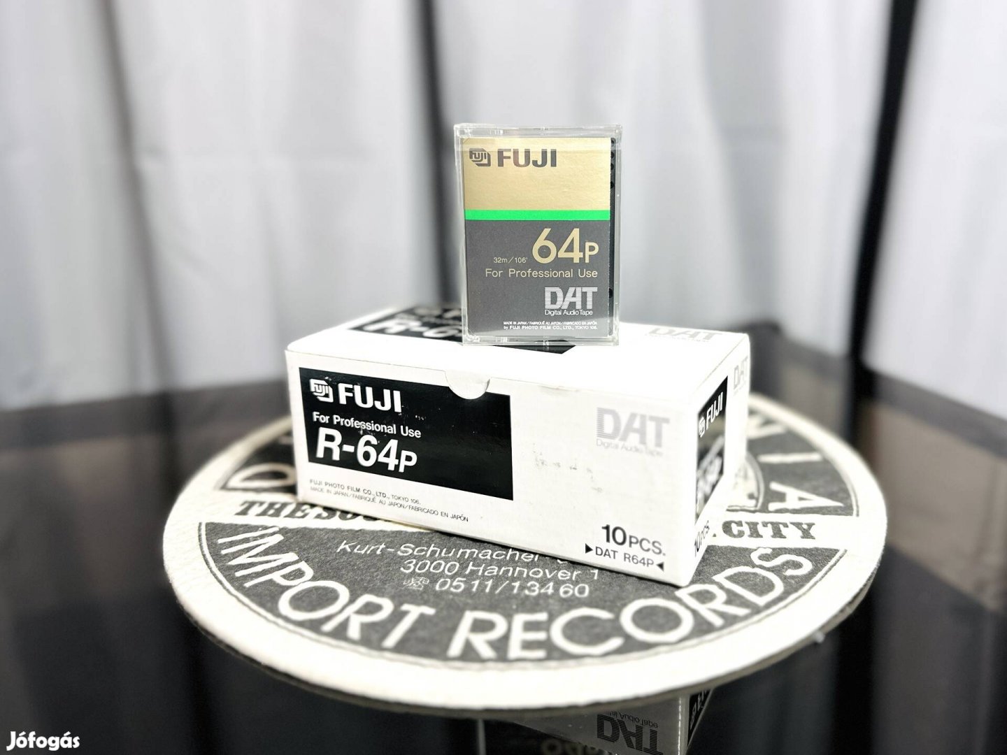 Fuji R-64p Dat Kazetta Hi-Fi hifi 10db (doboz) hi-fi 