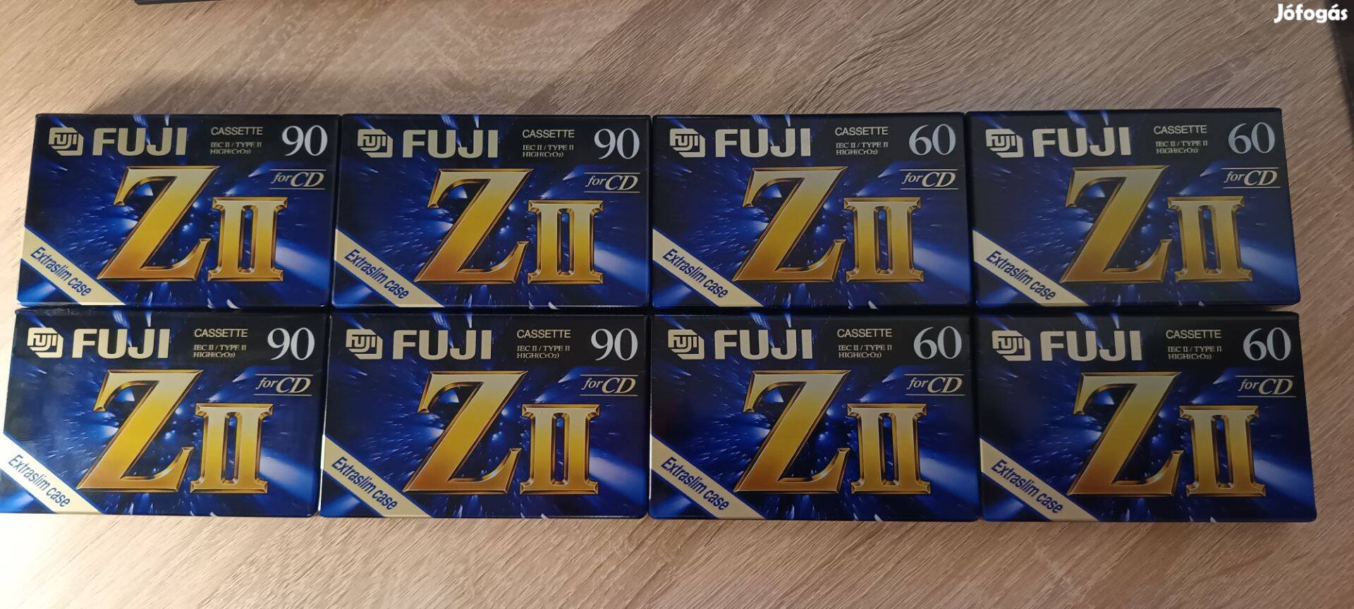 Fuji Zii 60 és 90 perces kazetták