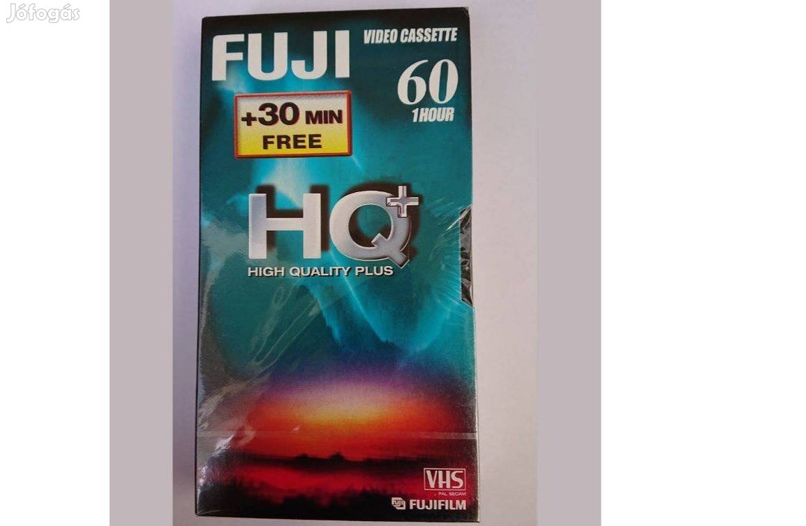 Fuji üres standard VHS kazetta 90 perces