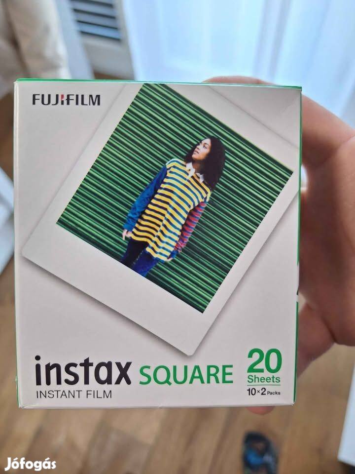 Fujifilm Instax Square 20db film (bontott, de nem használt)