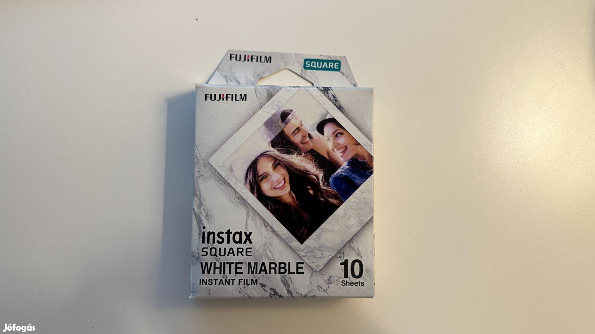 Fujifilm film Instax square White Marble 10 db