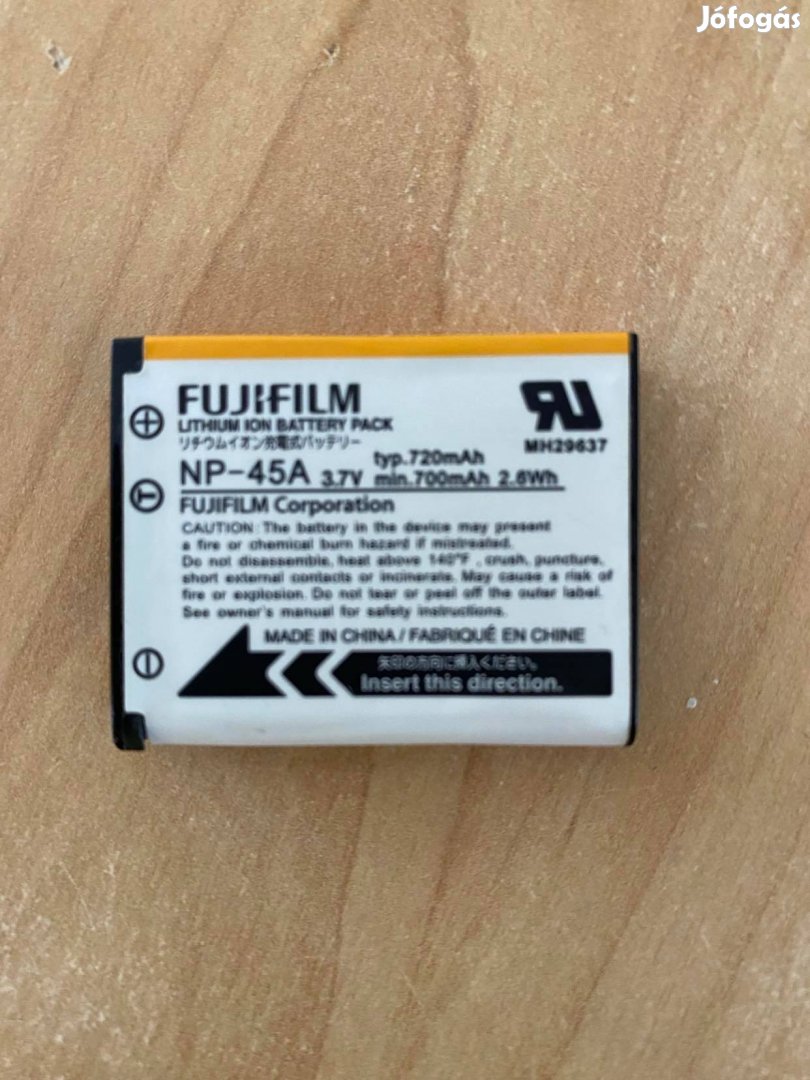 Fujifilm kamera akkumulátor NP-454