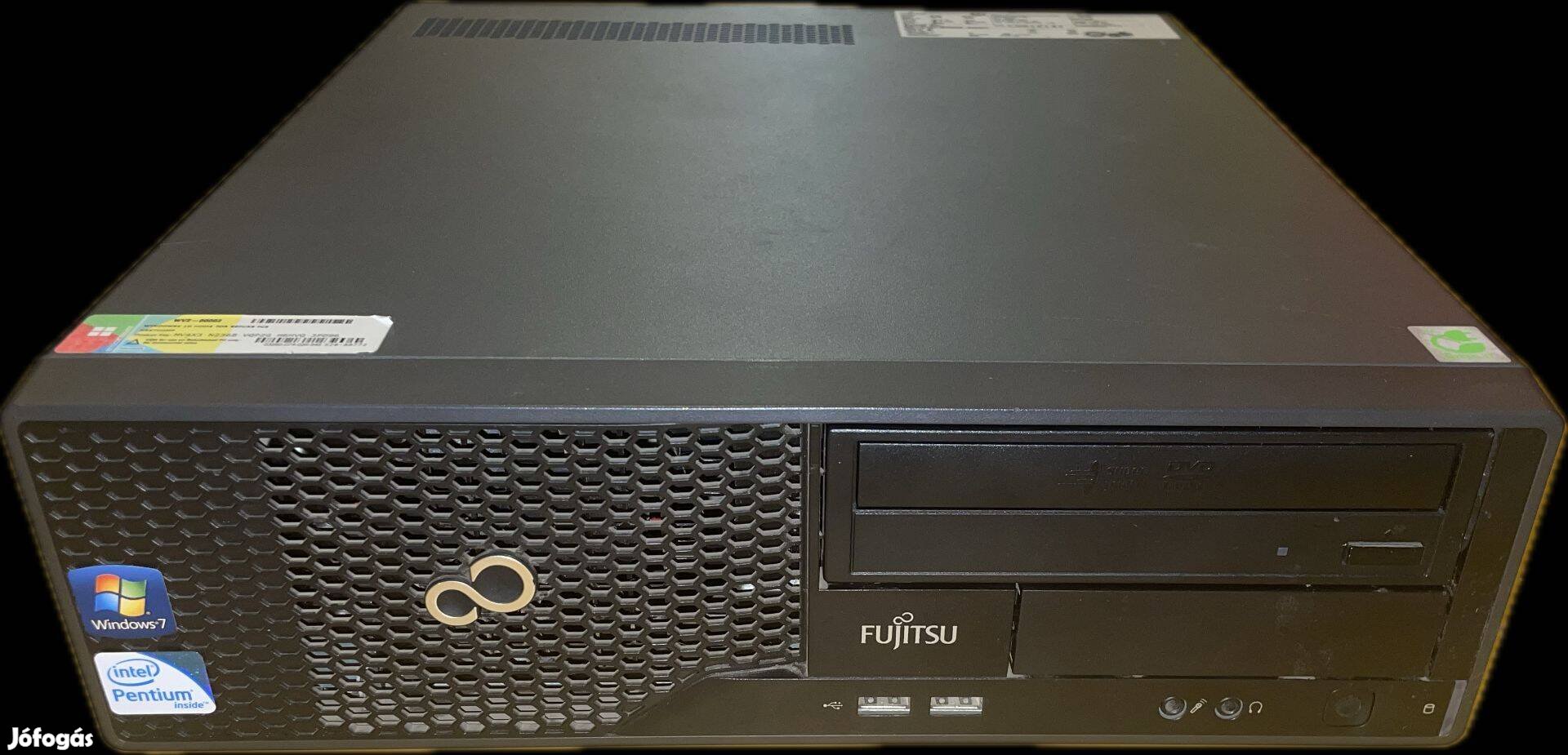 Fujitsu Esprimo E500. I3 proci, új SSD