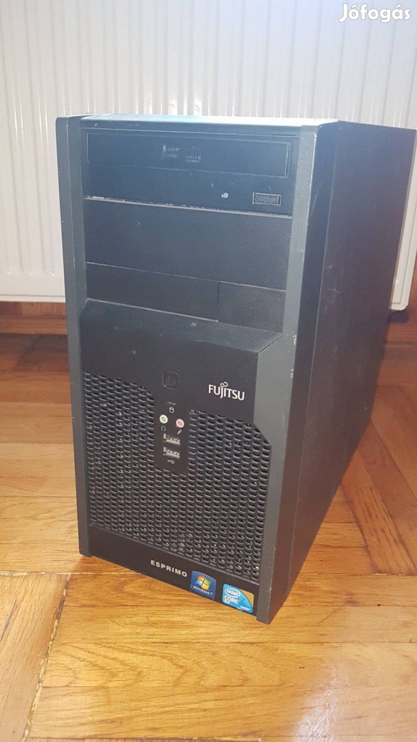 Fujitsu Esprimo P2550 2GB DDR2 E7500 CPU s775 számítógép komplett gép
