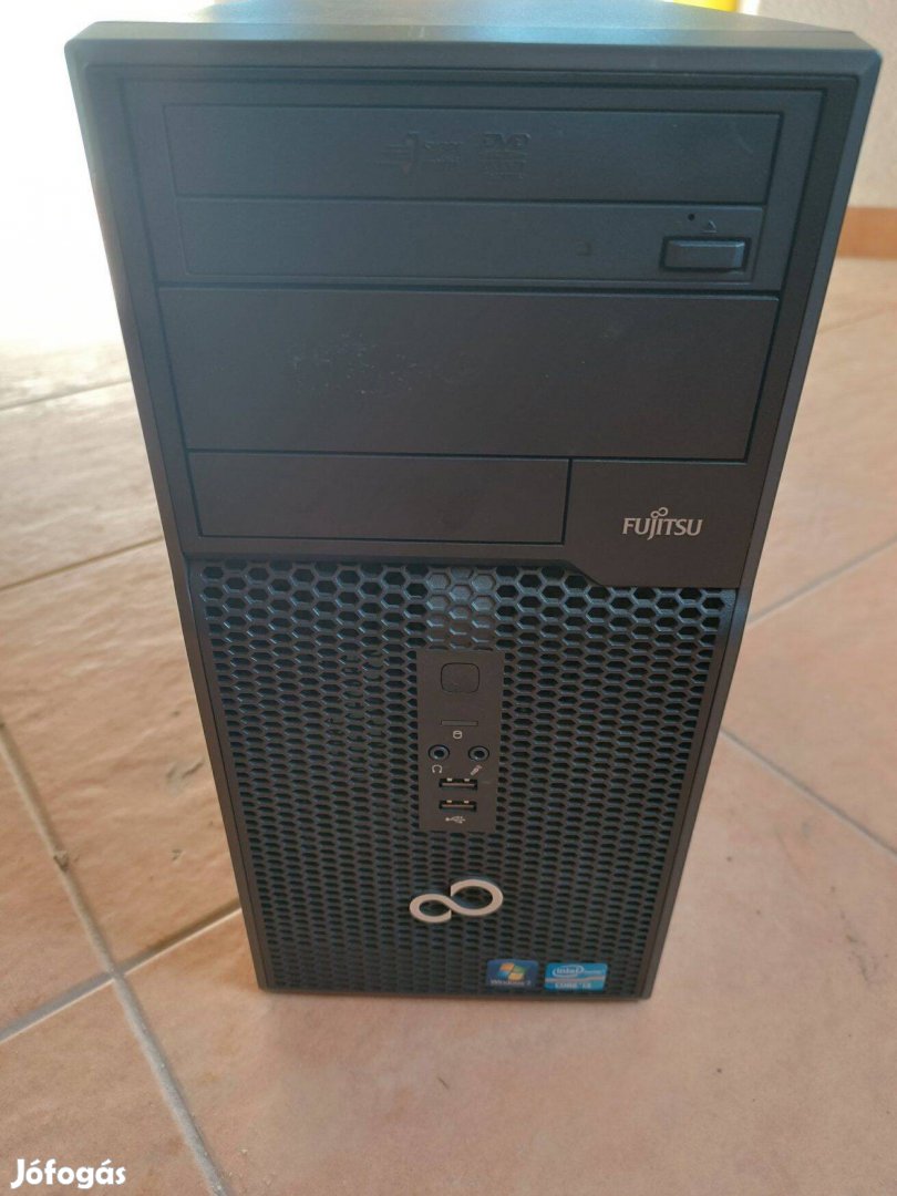 Fujitsu Esprimo P400 (i3, 8GB,R9-270, Win7 COA) számítógép, PC