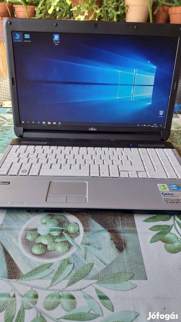 Fujitsu Lifebook A530 jó akkuval(laptop)