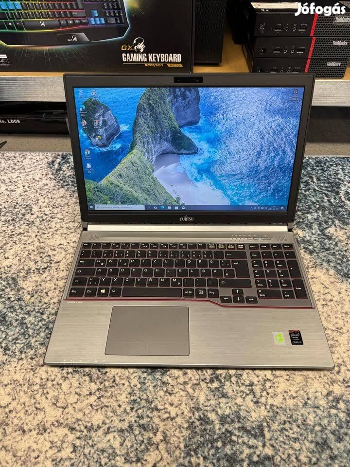 Fujitsu Lifebook E754 laptop eladó (Intel i5 4300M 4X 2600 Mhz, 8 GB)