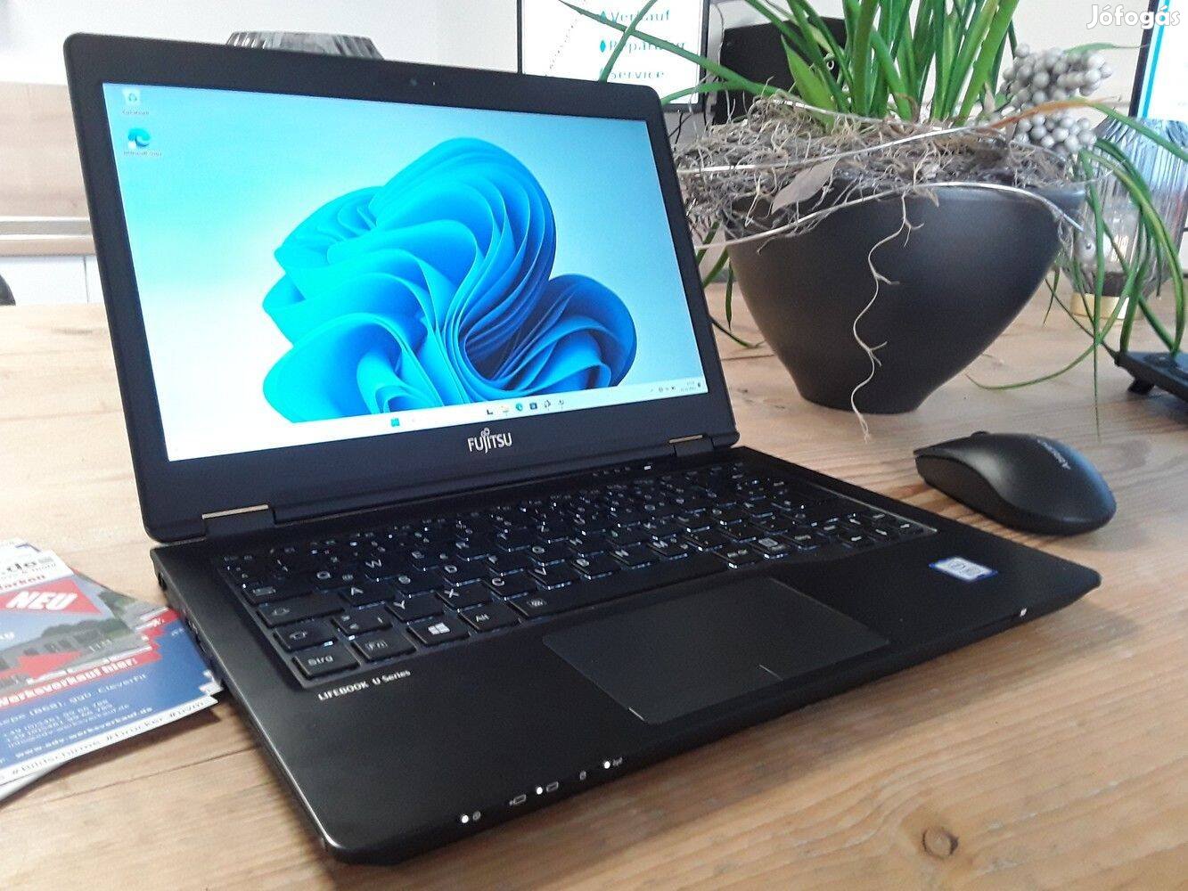 Fujitsu Lifebook U729, Win11 kompatibilis, 8.genes i5