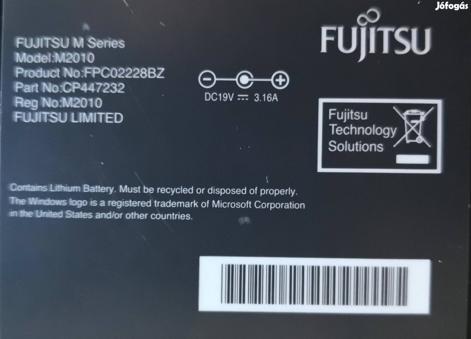 Fujitsu.M Series.Model:M 2010. 