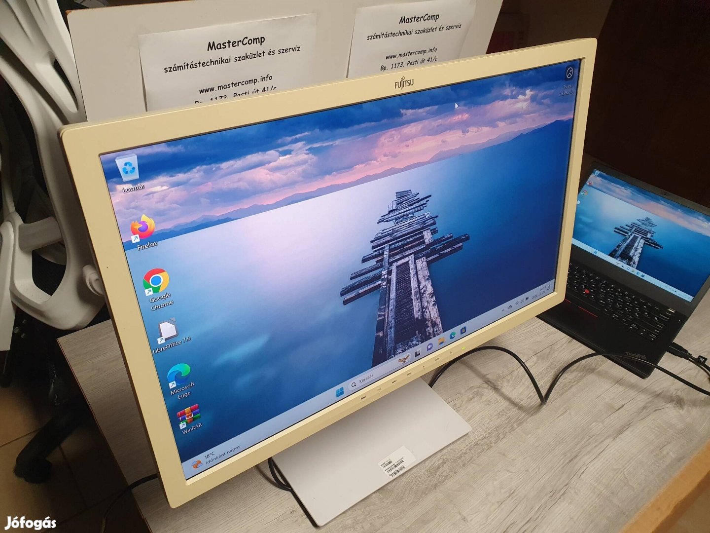 Fujitsu P27T-7 2K 1440P IPS 27 Monitor