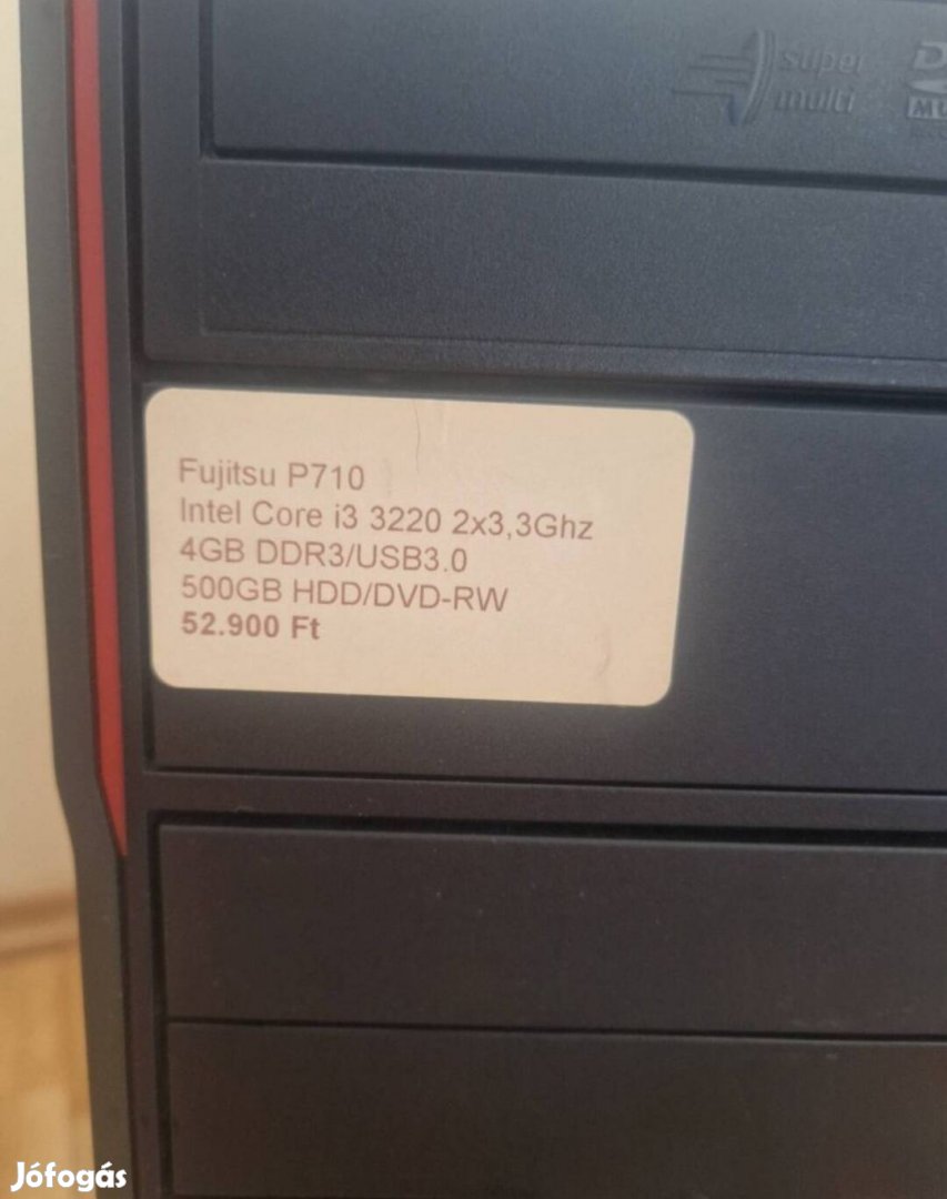 Fujitsu P710 Intel i3 számítógép 