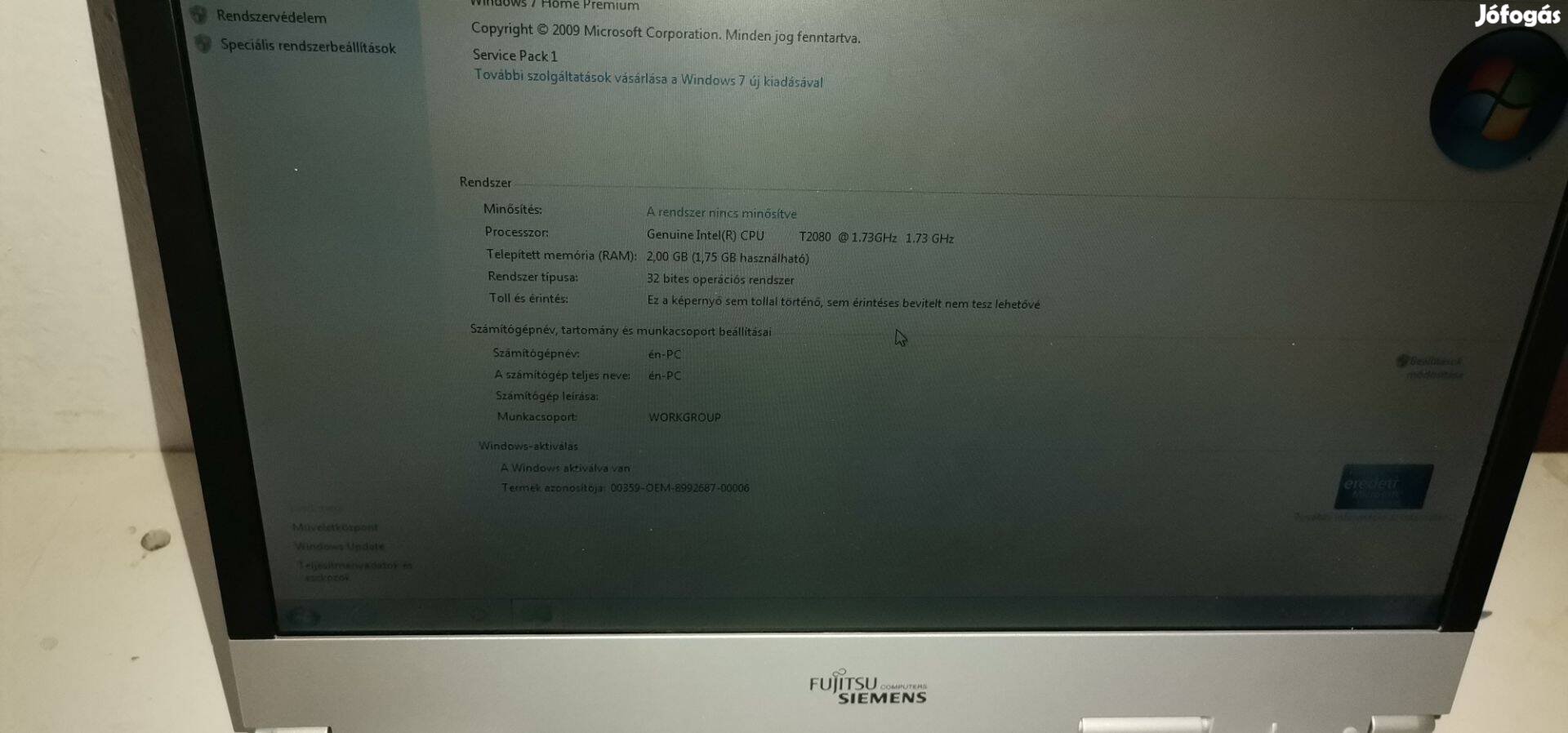 Fujitsu siemens laptop