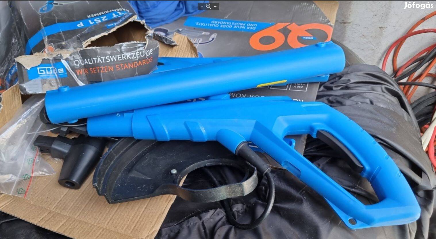 Fűkasza 220mm vágási szélességgel, elektromos szegélyvágó