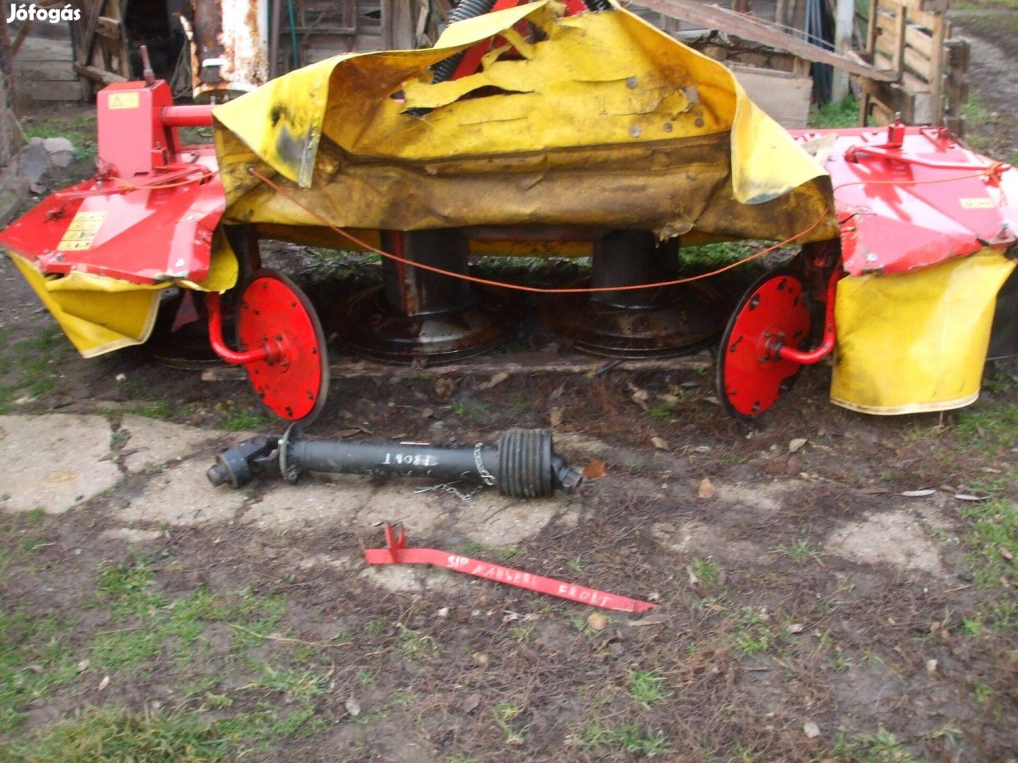 Fűkasza front sip 280 cm