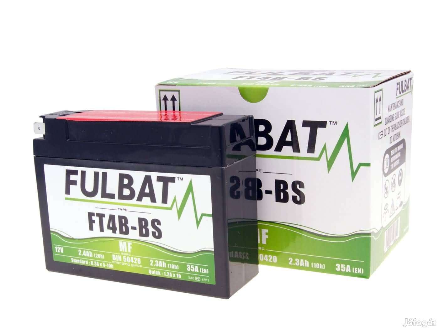 Fulbat FT4B-BS MF gondozásmentes akkumulátor