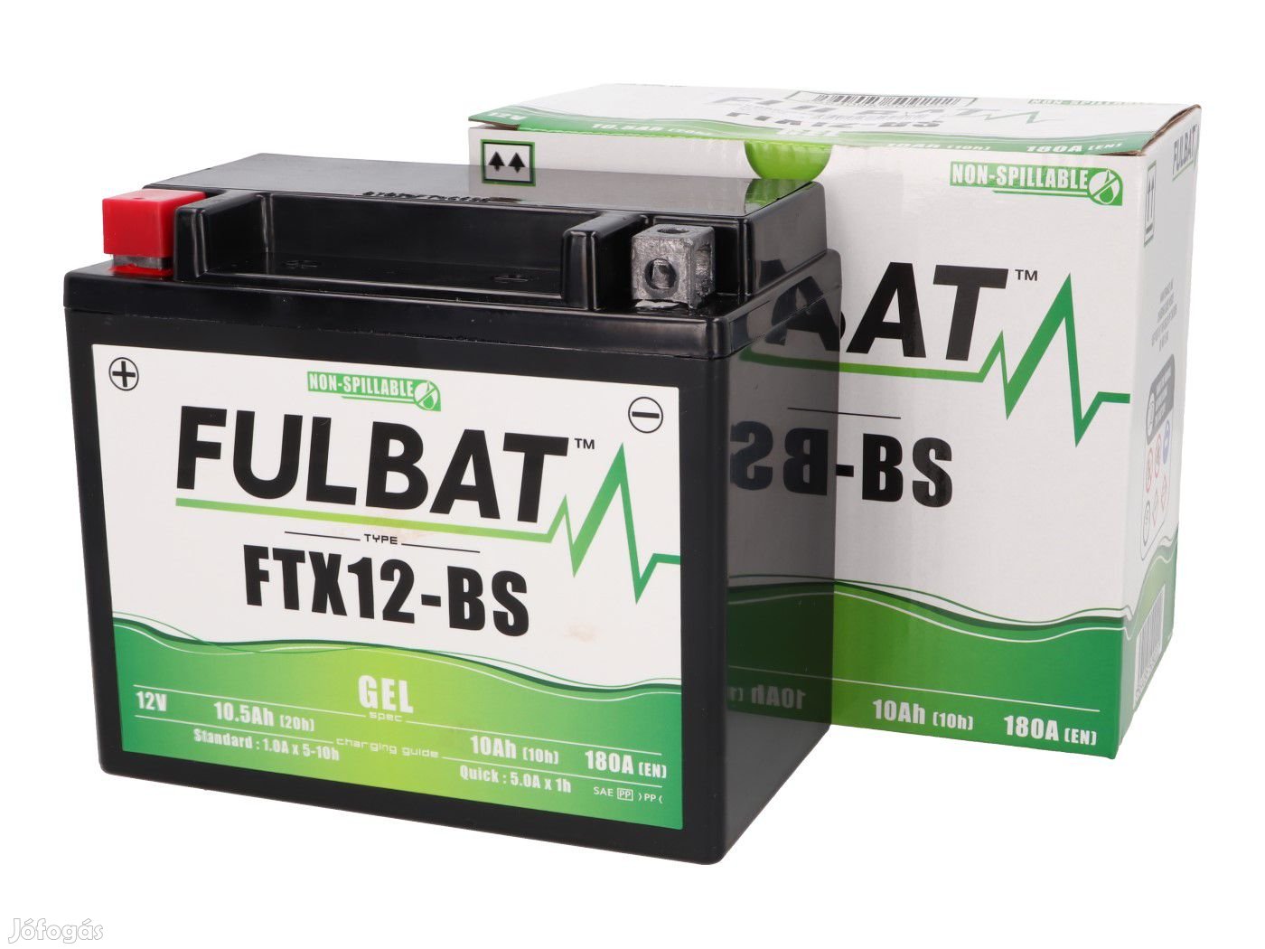 Fulbat FTX12-BS GEL zselés akkumulátor