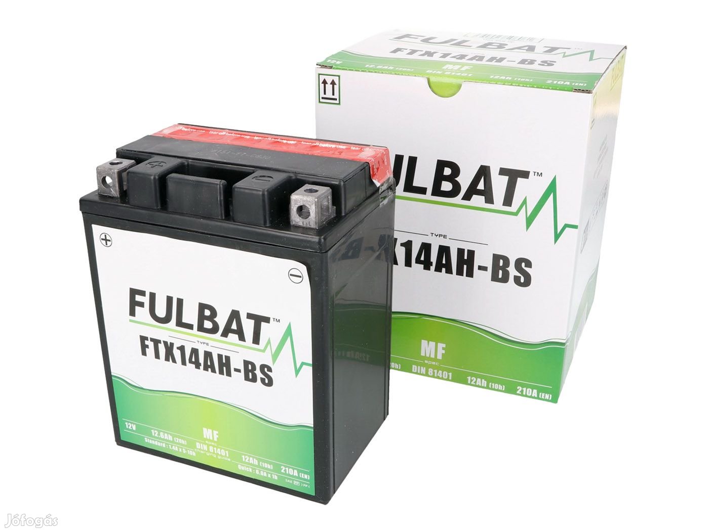 Fulbat FTX14AH-BS MF gondozásmentes akkumulátor