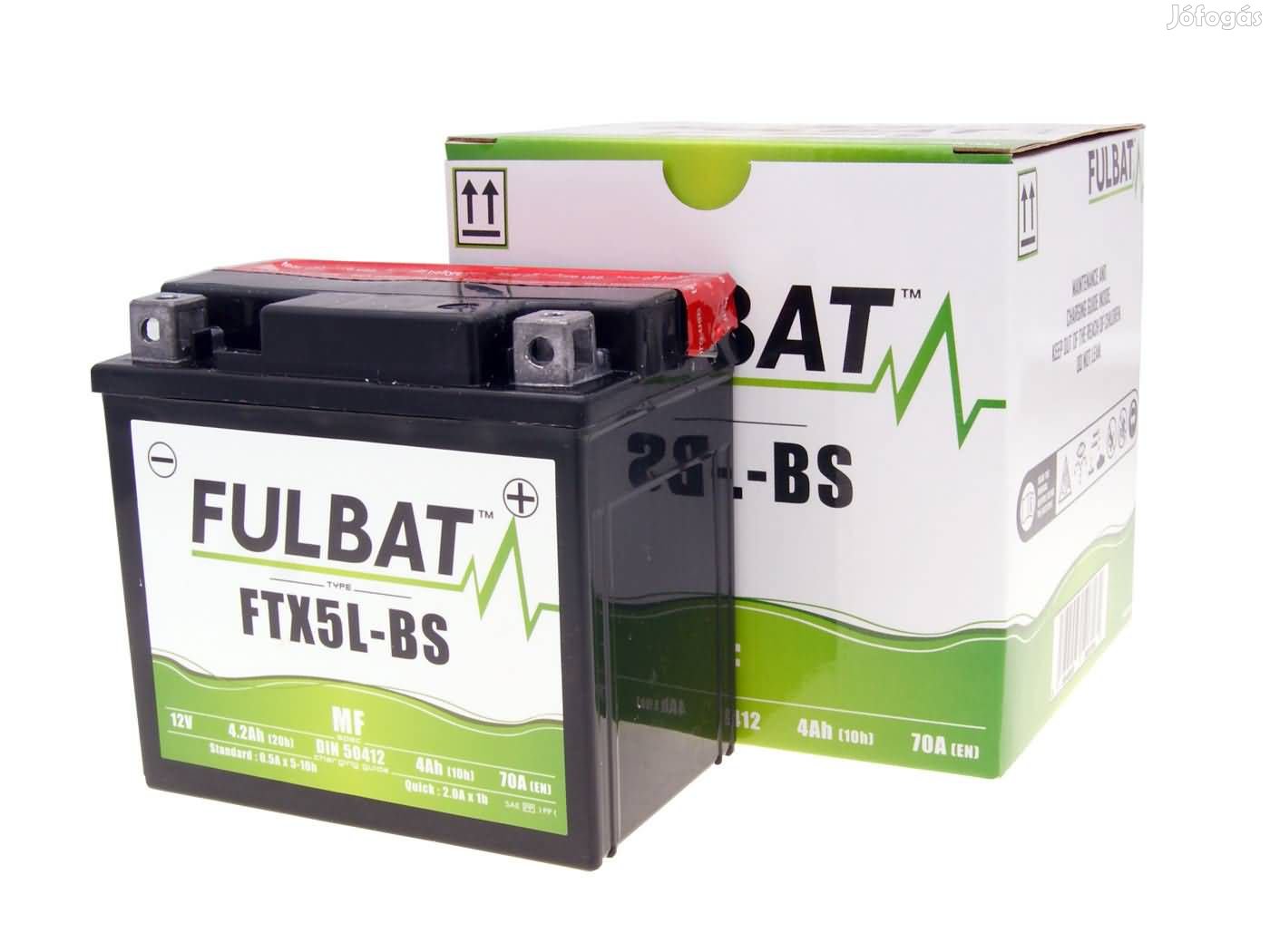 Fulbat FTX5L-BS MF gondozásmentes akkumulátor